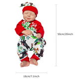 20 inch Lifelike Full Silicone Reborn Baby Doll Newborn Baby Dolls Realistic Baby Doll(Boy)