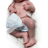 18-19 inch Lifelike Full Silicone Reborn Baby Girl Doll Newborn Baby Dolls Realistic Baby Doll Girl