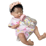 13 Inch Full Silicone Baby Dolls Realistic,Real Full Body Silicone Reborn Baby Dolls can pee and drink - Girl