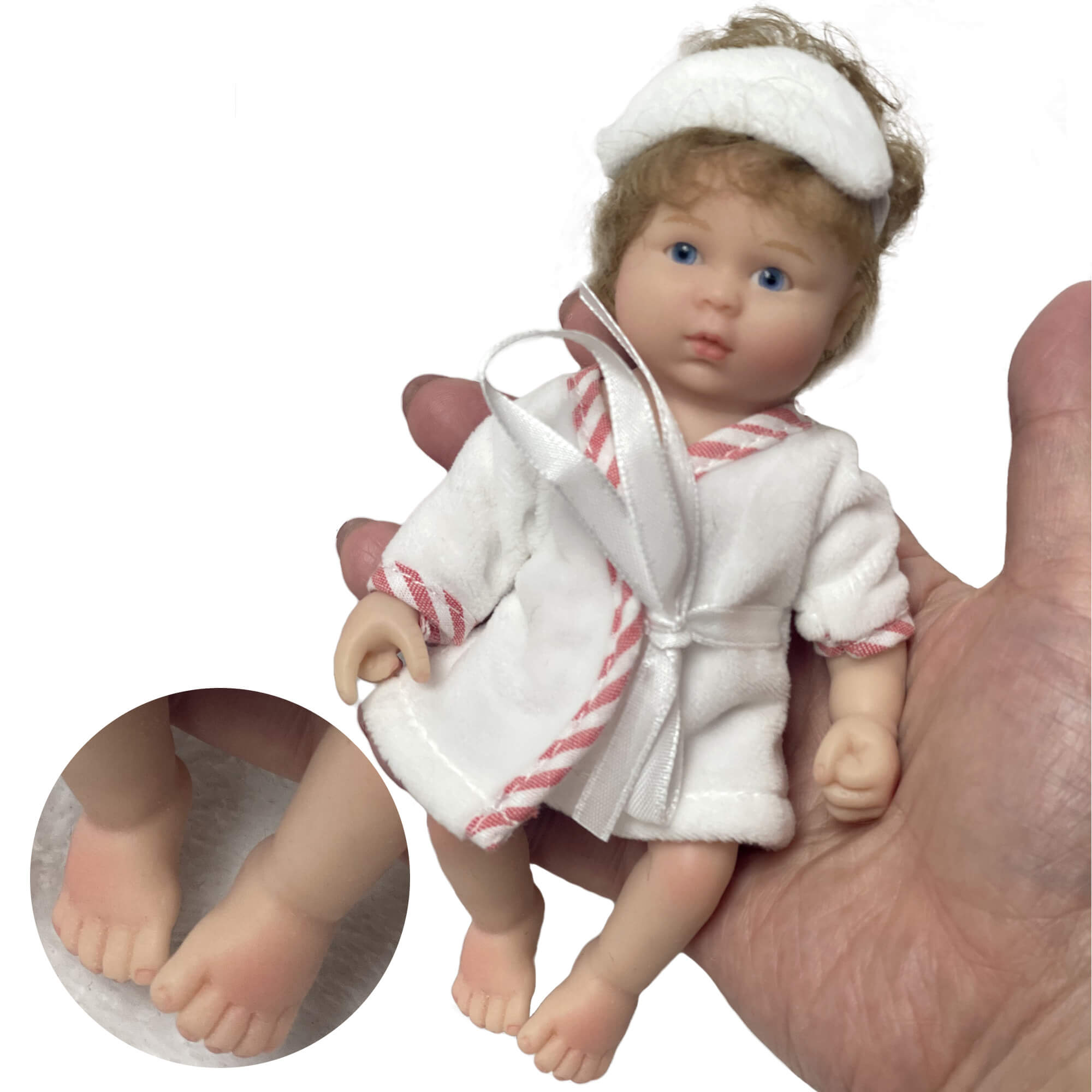 Reborn Baby Dolls, Realistic Soft Silicone Newborn Baby Doll,Real Full Body Silicone Reborn Baby Dolls
