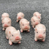 4.33 Inch Soft Solid Silicone Pet Pig Toys Reborn Silicona Small Pig