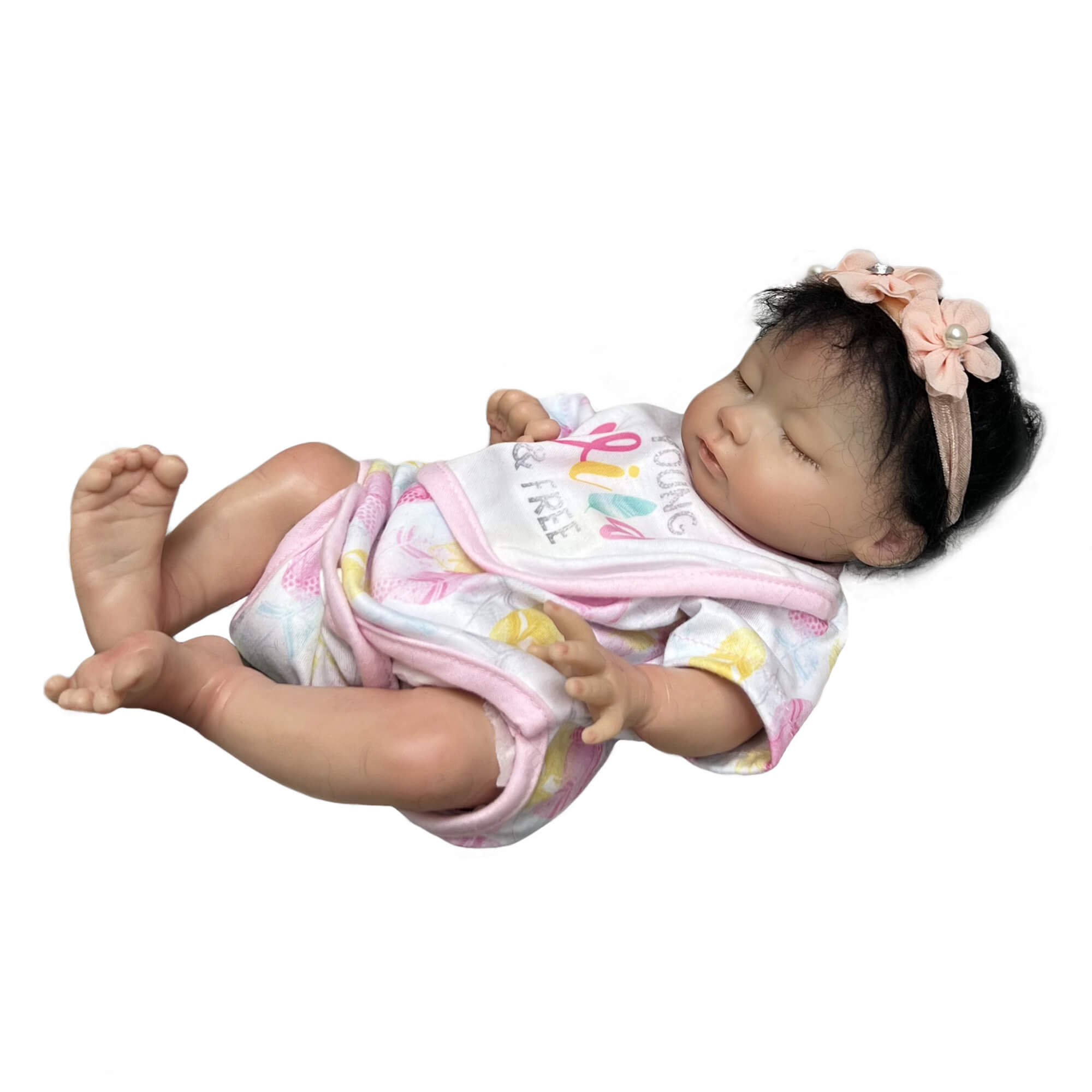 20 Inch 3KG Weight Skin Painted Lifelike Silicone Dolls Reborn Body Gi –  Minofox doll