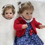 22inch Lifelike Reborn Baby Newborn Baby Dolls Real Life Baby Dolls with Toy Accessories Gift Set for Kids Age 3+ & Collection