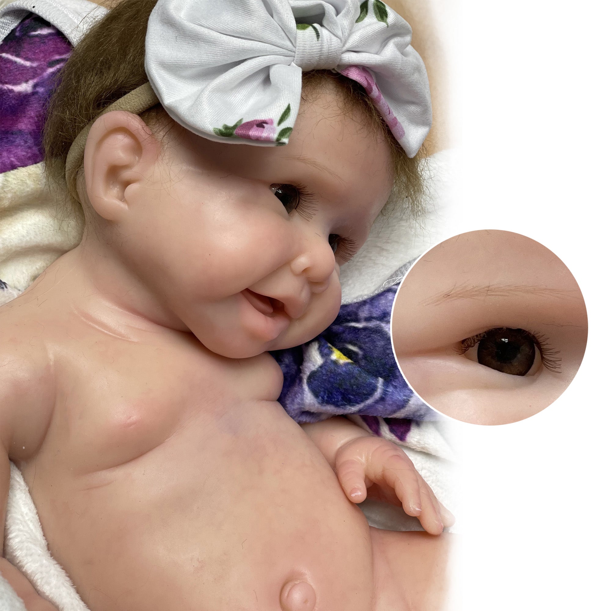 Weighted Reborn Lifelike Baby Dolls (3kg)