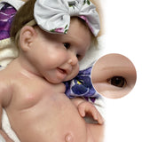 20 Inch 3KG Weight Skin Painted Lifelike Silicone Dolls Reborn Body Girl Baby Realistic Newborn Lifelike Fully Body Silicone Doll
