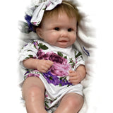 20 Inch 3KG Weight Skin Painted Lifelike Silicone Dolls Reborn Body Girl Baby Realistic Newborn Lifelike Fully Body Silicone Doll
