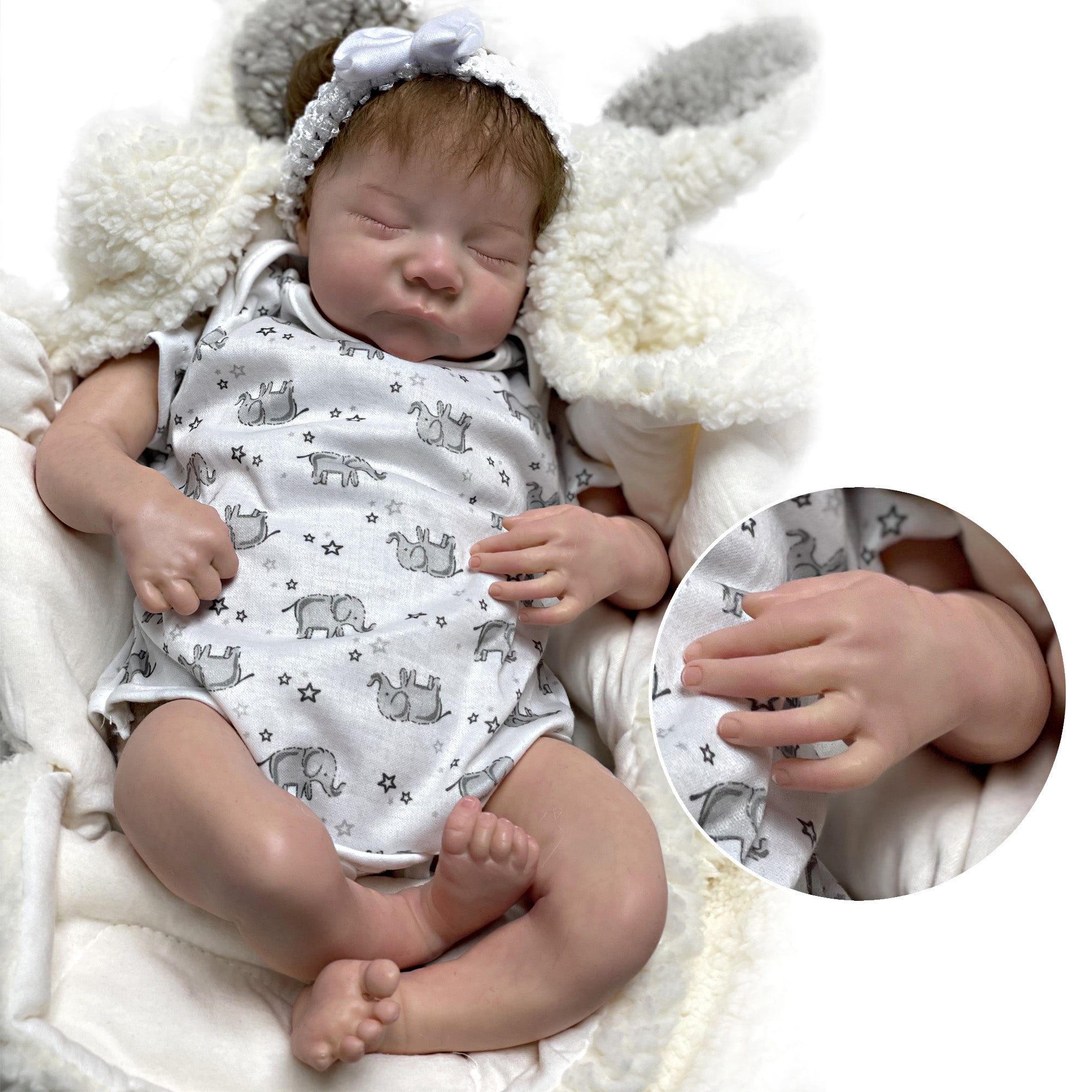 18Soft Full Body Solid Silicone Bebe Reborn Doll Handmade Artist, foto de  bebê reborn de silicone sólido 
