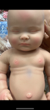 18 Inch Joseph Solid Soft Silicone Bebe Reborn Dolls Handmade Unpainted DIY Reborn Doll