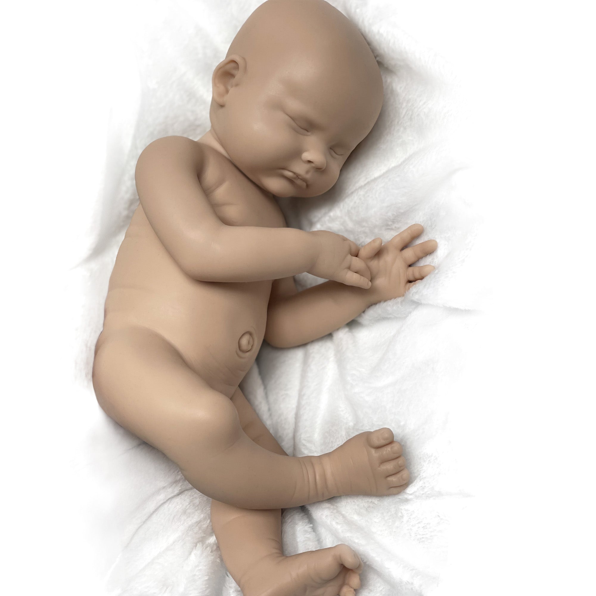18 Full Body Realistic Silicone Handmade Reborn Baby Girl Dolls w/Opening  Eyes