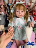 26 Inch Bonnie Bebé Reborn Dolls Handmade Lifelike Can Standing Toddler Reborn Doll For Kids Birthday Gifts Muñecas Reborn