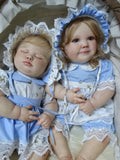 24" Princess June Bebê Reborn Dolls Handmade Painted Realistic Newborn Toddler Doll Toys For Children Muñecas Para Niñas