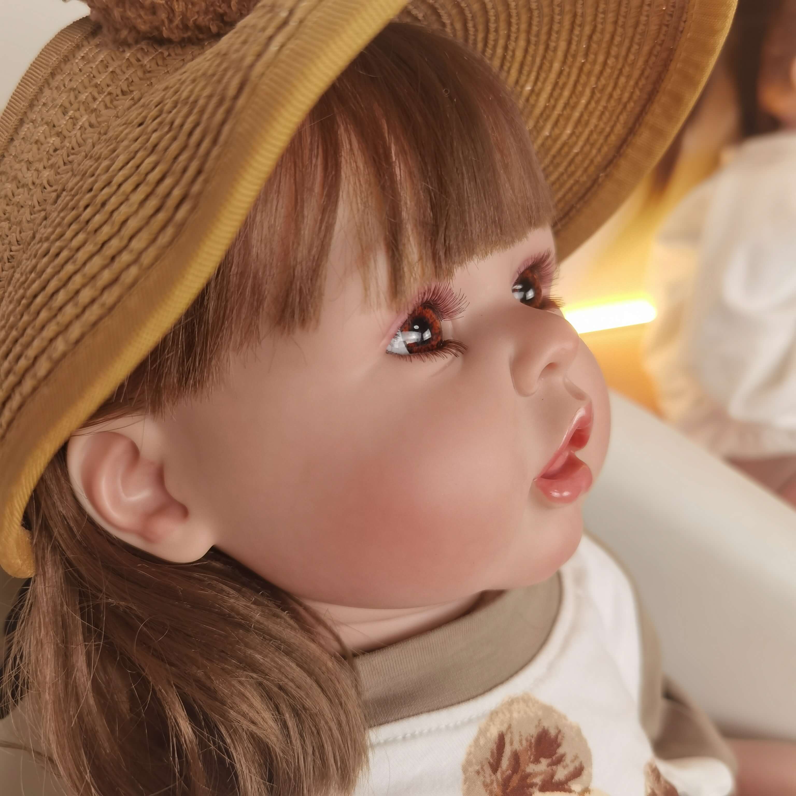 24 Inch Lifelike Toddler Handmade Realistic Girl Doll