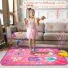 Electronic Dance Mats for Kids - Interactive Light Up Game Mat with 5 Challenge Levels