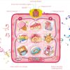 Dance Mat Toys, Electronic Dance Pad for Kids, Toddlers Dancing Game Pad with Adjustable Volume, Built-in Music, Different Game Modes, Musical Mat First Birthday Gifts for Girls Boys, Pink